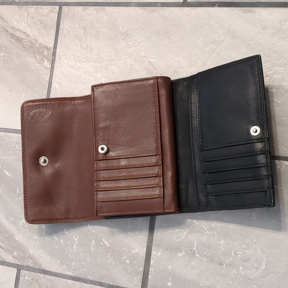Leather Derek Alexander wallet - Picture 3 of 8